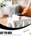 Superior Quality Reusable Paint Roller Brush Set With Thick Fiber Padding And Comfort Grip Handles For Smooth Wall Coverage And Zero Headache Cleanup During Your Next Big DIY Overhaul on a table.