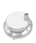 CNC Pulse Generator Handwheel for Precise Manual Pulse Control 24V 4 Pin or 6 Pin 100PPR Rotary Encoder 60mm Dial Silver