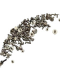 100 Piece Watch Movement Screw Set With Assorted Original Size Screws For Repairs And DIY scattered in array
