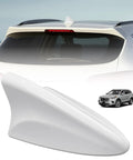 Glossy white Shark Fin Antenna Cover For Hyundai Santa Fe GPS 2012 2013 2014 2015 2016 2017 2018 Glossy White Car Roof Antenna Shell