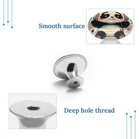 Antique Stainless Steel Round Cabinet Knobs And Drawer Handles 2 Pack Hella Durable featuring smooth surface and deep hole thread.