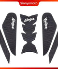 Tank Pad Protector Stickers Set For Ninja 400 500 2019 To 2023 Anti Slip Gas Tank Guard Decals Kit Durable PVC Rubber
