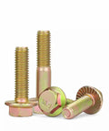Shop Approved M12 Hex Flange Screws Zinc Plated 10.9 Grade Heavy Duty Fine Thread Fasteners Right For Daily Drives And Weekend Project Restorations Quantity Four Pack close-up of various bolts.
