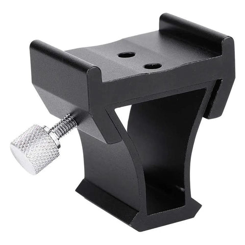 Universal Aluminum Scope Mount For Telescopes And Finderscopes, Dovetail Slot Bracket, CNC Machined, side view
