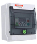 Outdoor Distribution Box With IP66 PVC PA66 Housing And Weatherproof Digital Timer for all weather use, front view