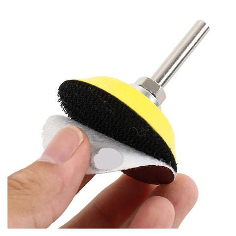 Super Smooth Sandpaper Kit With 100 Ultra Versatile Grit Sanding Discs And Backers, 3-inch backing pad for sanding discs.