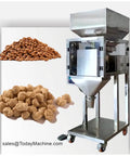 Semi Automatic Micro Dosing Powder Filling Machine With Auger Filler And Weigher And Screw Conveyor For Precise Pro Grade Versatile Dry Powder Packaging And Bottling with stainless steel hopper