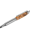 Top Shelf Milky Way Acrylic Pen Blank For Custom Lathe Turning Projects with smooth surface and galactic design.