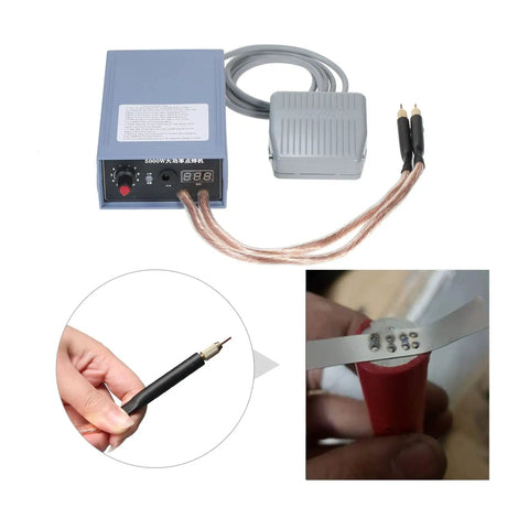 Beast 5000W Portable Spot Welder For 18650 Battery Packs Handheld Diy Welding Tool with adjustable current and foot pedal