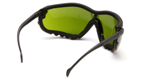Infrared Filter Safety Eyewear 3.0 H2X AF With Fully Adjustable Straps And Temples Polycarbonate Eye Socket Elastic Band