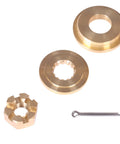 Propeller Hardware Kit Pro Grade For Evinrude Johnson OMC BRP 35HP To 75HP showing brass components and cotter pin