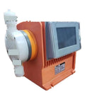 Side view of Digital Metering Pump Diaphragm EMG1025 for precise dosing in industrial setups with a durable diaphragm and stable flow.