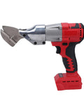 Jiawu Cordless Electric Metal Shears With 360 Degree Rotating Head And Variable Speed Control, metal cutter with battery and alloy blade.