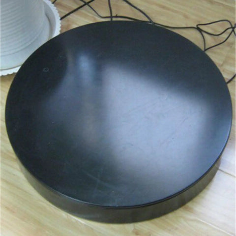 Quiet 360 Degree Turntable For 3D Scanning And Product Photography Bidirectional Rotating Platform on wood floor