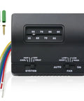 RV Thermostat For Mach Air Conditioners Heat And Cool Control Single Stage Replacement Easy Install With Color Coded Wiring