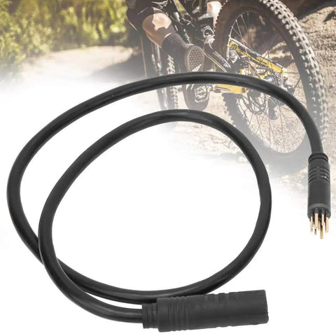9 Pin E Bike Motor Extension Cable Waterproof Female To Male Wheel Wire 1.5x600mm Heavy Duty E Bike Cable Conversion Kit For Marine Boats Trucks RVs Outdoors
