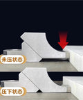 Side Fixture Clamp for Precision Workholding M8 to M16 Clamp Range Vise Frog Clamps With Flat End shown in use on bench