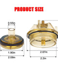 Heavy Duty One Inch And One Quarter Inch Backflow Preventer Repair Kit For 765-1 Bonnet And Poppet 905-212 Seals sizes shown
