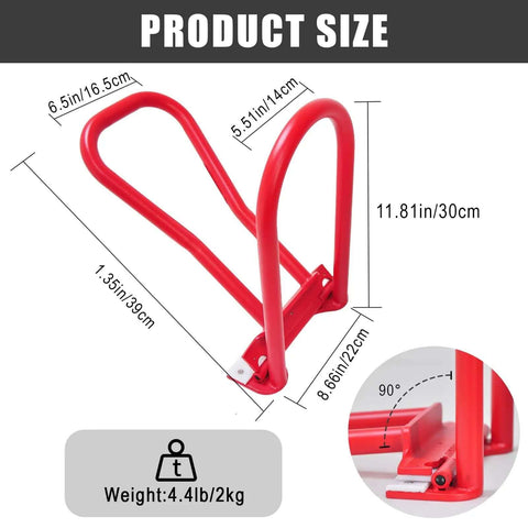Pro Grade Roof Eaves Seam Bender For Standing Seam Metal Roofing, Converts 90 Degree Edges To 180 Degree Hem, product dimensions and weight.