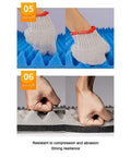 Top Shelf Soundproof Wall Panels Thick Acoustic Foam Sheets Peel And Stick Noise Reducing Padding Fire Retardant Room Divider For Home Studio Podcast Game Changer Slick Purple Heavy Duty Blocker, hands demonstrating resilience on foam.