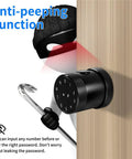 Top Tier Smart Fingerprint Door Lock With Dead Simple Biometric Entry For Heavy Duty Wood Or Metal Frames featuring anti-peeping function.