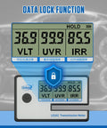 Portable Solar Tint Meter for Car Folks and Filmed Glass UV IR Transmittance Reader Light Transmittance Display