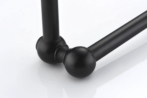Bronze Pot Filler Faucet Wall Mount With Dual Swing Joints And 24 Inch Extension Oil Rubbed Bronze Finish close-up of swivel joint