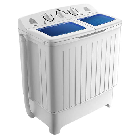 Badass Portable Washing Machine With Twin Tub Setup And Heavy Duty Spin Dryer Compact Laundry Center For Apartments Rv Dorms Goes Hard On Mess.