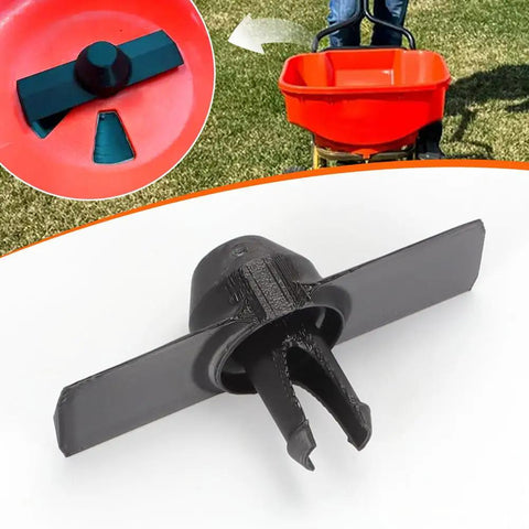 Upgraded Agitator Replacement For Echo RB60 Broadcast Spreader With Extended Mixing Arm and 10mm Lowering Design