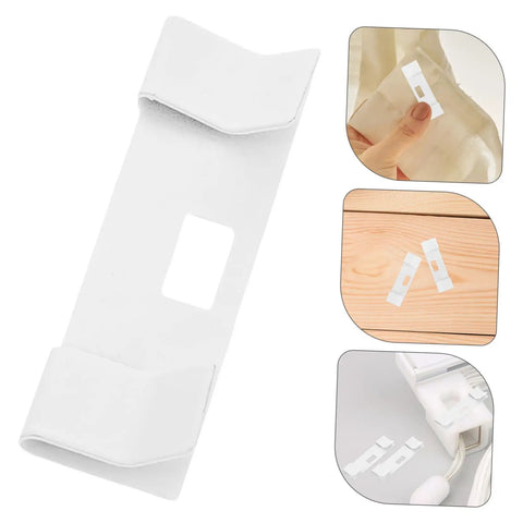 Vertical Blind Repair Blades Kit 10 Pcs for Quick Fix and Slat Replacement Clips shown in use and application