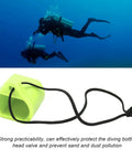 Universal Threaded Rubber Scuba Tank Valve Cap Protector For Diving Bottles And Cylinders Fluorescent Yellow Dust And Sand Shield