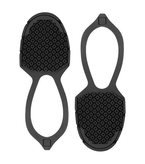 Solid Steel Toe Safety Overshoes All Black Low Profile Non Slip Rubber Backstrap Portable Impact Shield Unisex Work Boot Covers Medium Mens 8 To 10 Womens 10 To 12 Real Deal Grind Kickcovers
