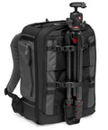 Pro Grade 32L Camera Backpack BP 450 AW II Weatherproof with attached tripod, black, tough design and quick access gear doors