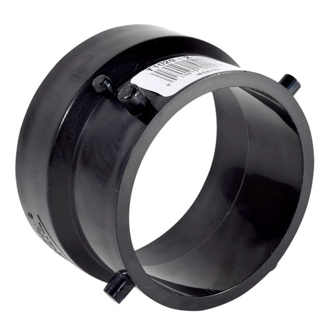 Termination Adapter 3 Inch Bayonet To 3 Inch Hub Black For RV Sewer Hose Connections Model T1029 2 Durable PVC Fitting No Fuss