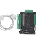 Pro Grade 24V DC PLC Controller Kit With Cable For Industrial Automation, Ladder Logic, and HMI Integration, top view