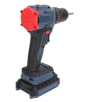 Heavy Duty Brushless Cordless Drill Beast Mode 45Nm Torque With 2000Mah Battery Tough On Wood Metal And Furniture Repair With 1500rpm Brushless Performance 25 Torque Clutch Settings Us Plug side view