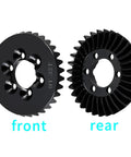 Beefy Steel Front Or Rear Spiral Cut Differential Ring And Pinion Gear Set 32T And 9T For Axial One Sixth SCX6 JLU Jeep Trail Honcho RC
