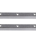 Two Pack Measuring Sliding Vernier Scale 54mm Auxiliary Scale For Calipers Repairs And Machining, shown horizontally
