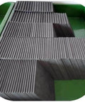 Stack of high purity 99.9 percent carbon graphite plates for metallurgy and lab use, 30mm by 20mm by 2mm, machinable and versatile.