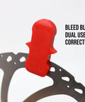 Shimano Brake Bleed Kit with Pro Syringe and 120ml Mineral Oil for Road and Gravel Hydraulic Brakes bleed block tool.