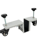 Heavy Hitter Door Dolly Cart 2 Pack 1000 Lb Capacity Steel Frame With 360 Swivel Brakes For Easy Panel Moves smooth dolly with clamps and wheels.