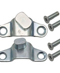 Tailgate Hinge For 2007 2014 Trucks Easy To Install With Quick Install No Fuss Setup, Smooth Loading Action, Weatherproof And Rust Resistant, Heavy Duty Tailgate Pivot For Reliable Bed Access And Long Lasting Use, showing metal hinge set with screws
