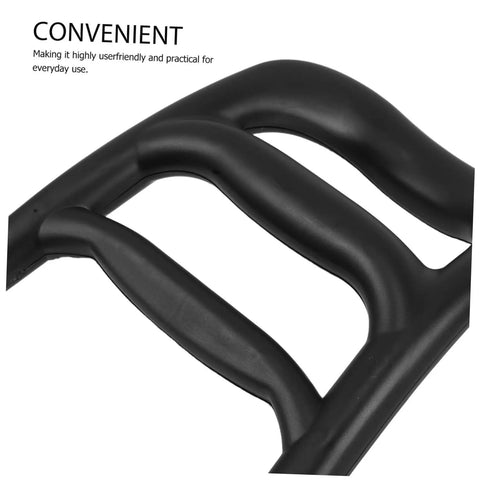 No Fuss Bull Handle Replacement For Shopping Carts And Camping Carts Easy Install Durable Plastic Grip For shopping cart handle close-up
