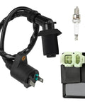 Gy6 Ignition Coil With 6 Pin AC CDI Box Kit For 50cc 125cc 150cc Taotao ATM50 Thunder 50 VIP50 Roketa Jonway Sunl Moped Parts