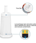 Replacement Water Filter For Breville Oracle Sage Claro Swiss Barista And Bambino Espresso Machines showing time dial and filter material close-up.