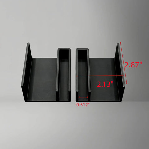 Rock Solid Sliding Door Lock For Reptile Enclosures With Foolproof Escape Latch dimensions showing durable design for secure glass tanks