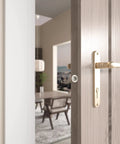 Drive In Ball Catch Kit For Interior Doors, Adjustable Tension, Thirteen Sixteenths Inch By One Inch Closet Door Ball Catch Hardware in use