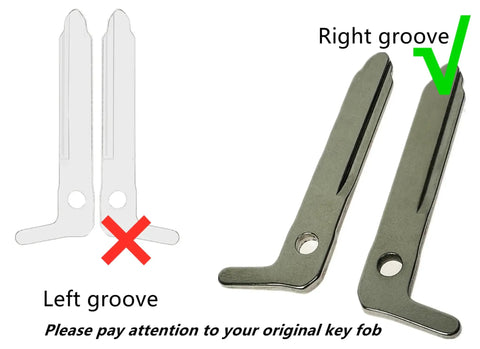 Mazda Key Fob Shell Replacement Case For 2019 2020 2021 2022 2023 Mazda 3 CX 5 CX 9 CX 30 MX 5 Miata No Electronics Just Shell Use Your Original Chip Rotating Keychain Left Or Right Groove Design diagram