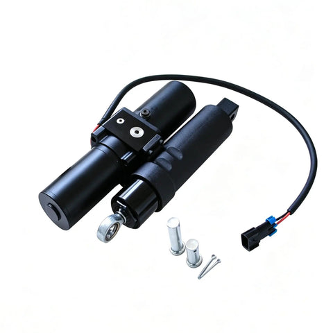 Built Tough Cutting Unit Lift Actuator 12V Dc Hydraulic Linear Drive Oem Replacement For John Deere 7500A 7700A 8700A with mounting hardware.
