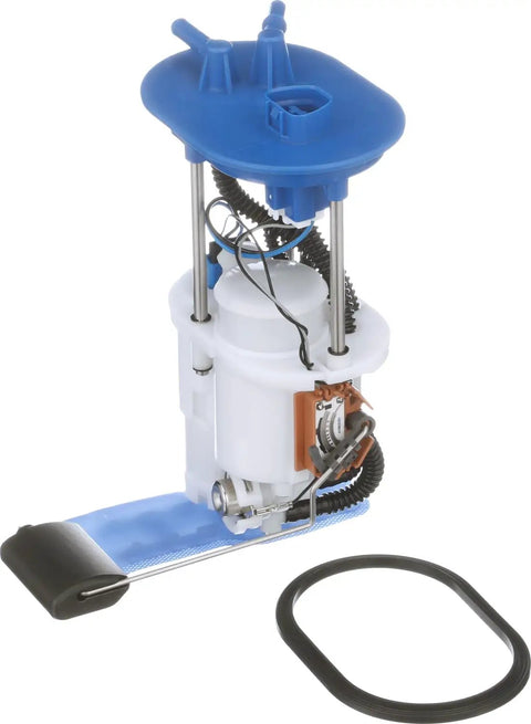 Top Shelf Oem Standard Fuel Pump Module Assembly with blue top, wiring, and rubber O-ring for reliable performance.